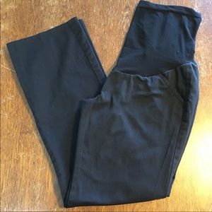 Motherhood maternity petite black dress pants